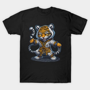 Kung Fu Tiger_004 T-Shirt